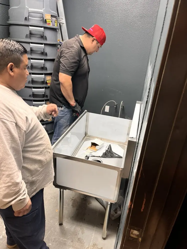 Commercial plumbing and sink installation in Lockmar Acres
